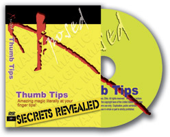(image for) Thumb Tip DVD - Secrets Revealed - Xposed - Click Image to Close